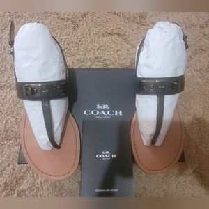 Coach sandals, brand new size 6.5